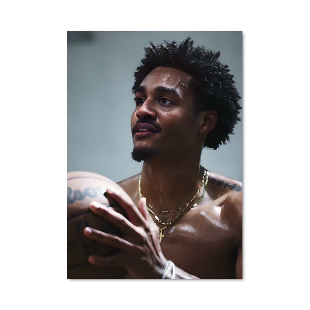 Poster Jordan poole – affiche Basketball